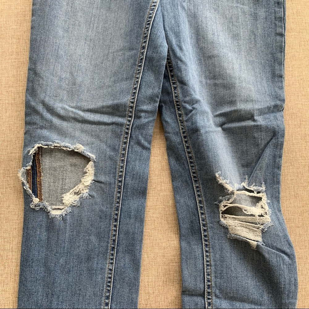 Free People Knee Slit Skinny Jeans - Picture 4 of 4